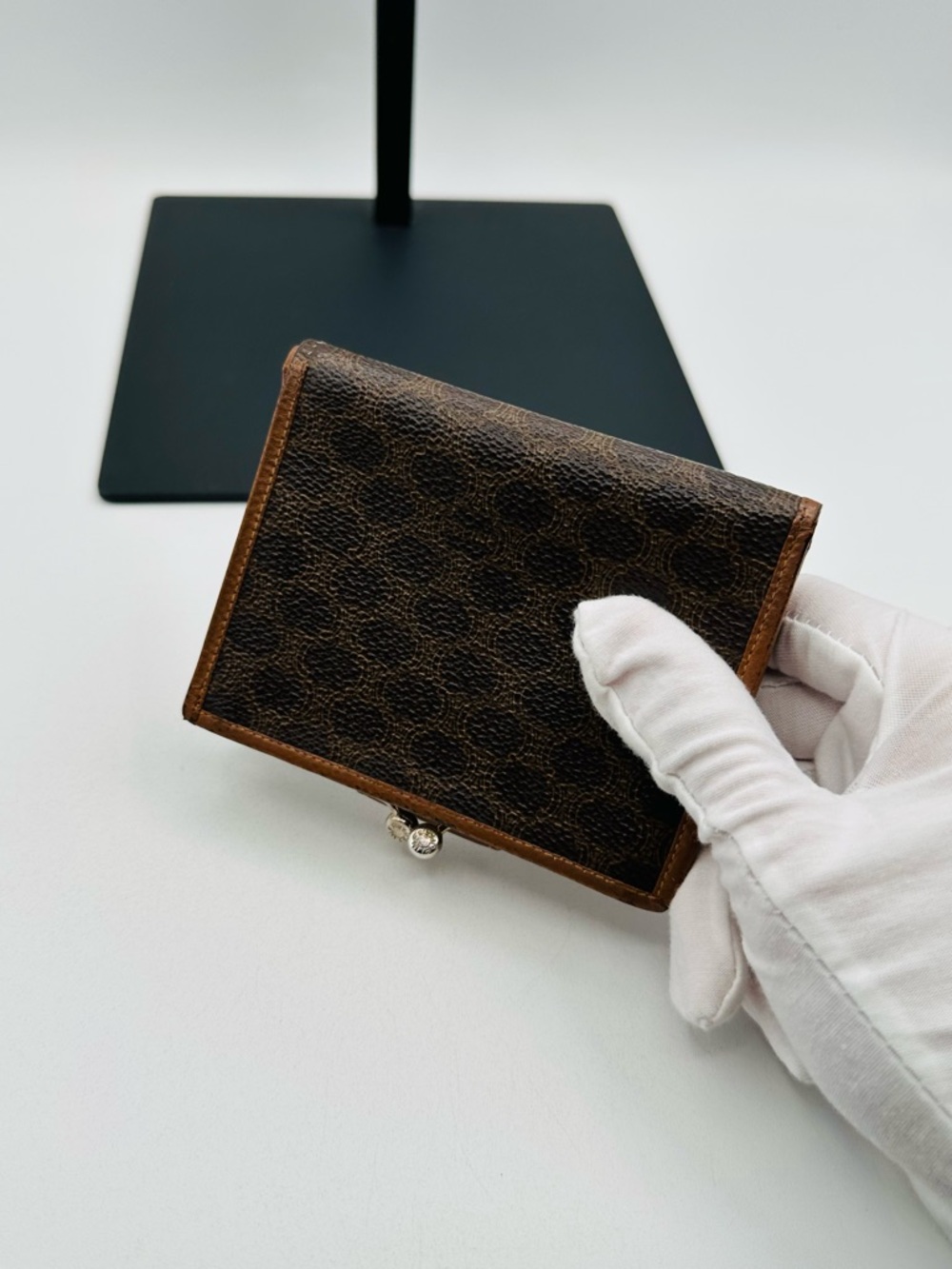 Celine Compact Monogram Wallet - Picture 4 of 14